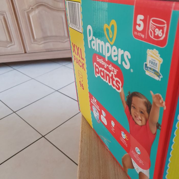 Couches Pampers Baby Dry Pants taille 5 pack XXL - photo numéro 6