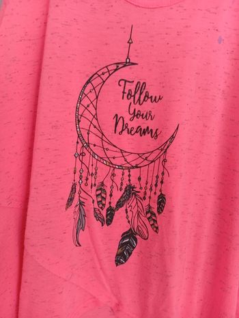 Débardeur rose fluo t42/44