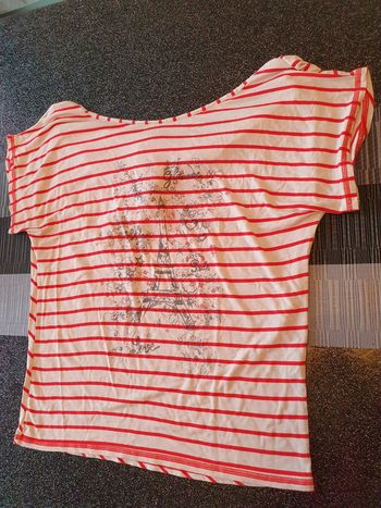 Tshirt ample rayé Paris taille L