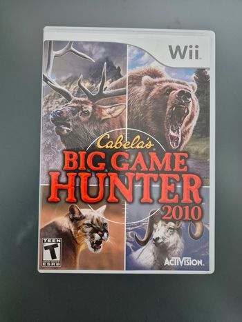Cabela's Big Game Hunter 2010 Nintendo Wii