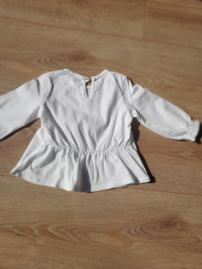 T-shirt manche longue fille benetton - photo numéro 3