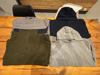 Lot de vêtement homme pull et t-shirt taille 2Xl