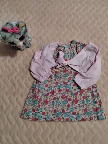 Robe et gilet 3 mois