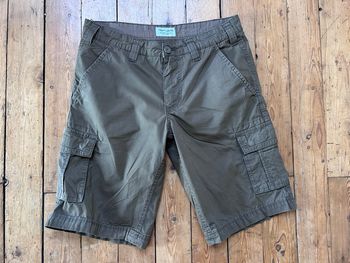 Short cargo bermuda marron kaki W31 Teddy Smith 1989