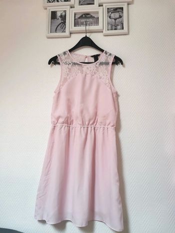 Petite robe d'été couleur Rose pastel | taille 38