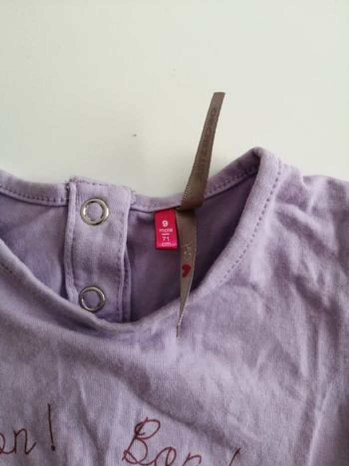 T-shirt violet - photo numéro 2