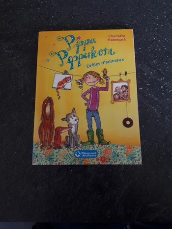 Livre Pippa Pepperkorn tome 2 drôles d'animaux