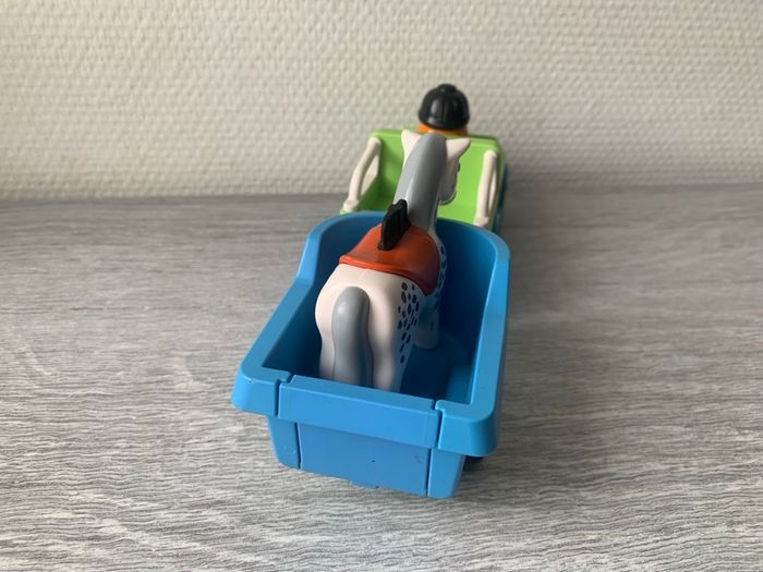 Van à chevaux Playmobil 123 - photo numéro 3