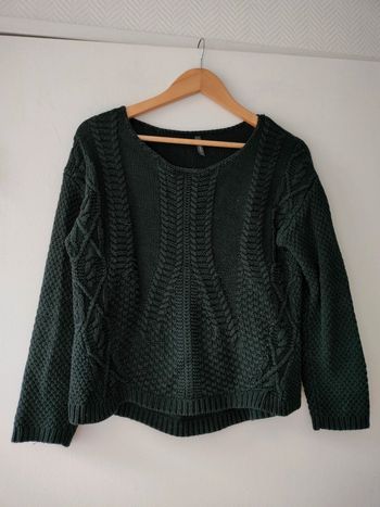 Pull noir NafNaf taille M