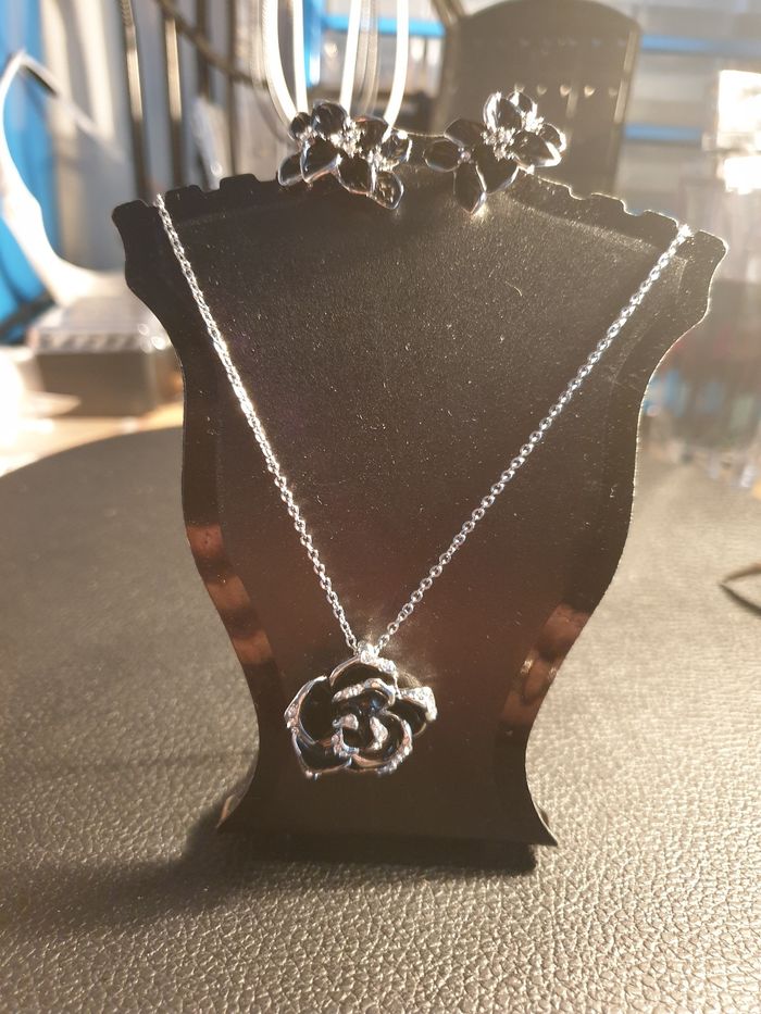 Parure rose noire - photo numéro 7