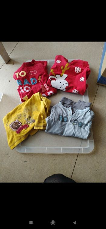 Lot de 4 sous-pulls - 18 mois - Orchestra/Quechua, etc