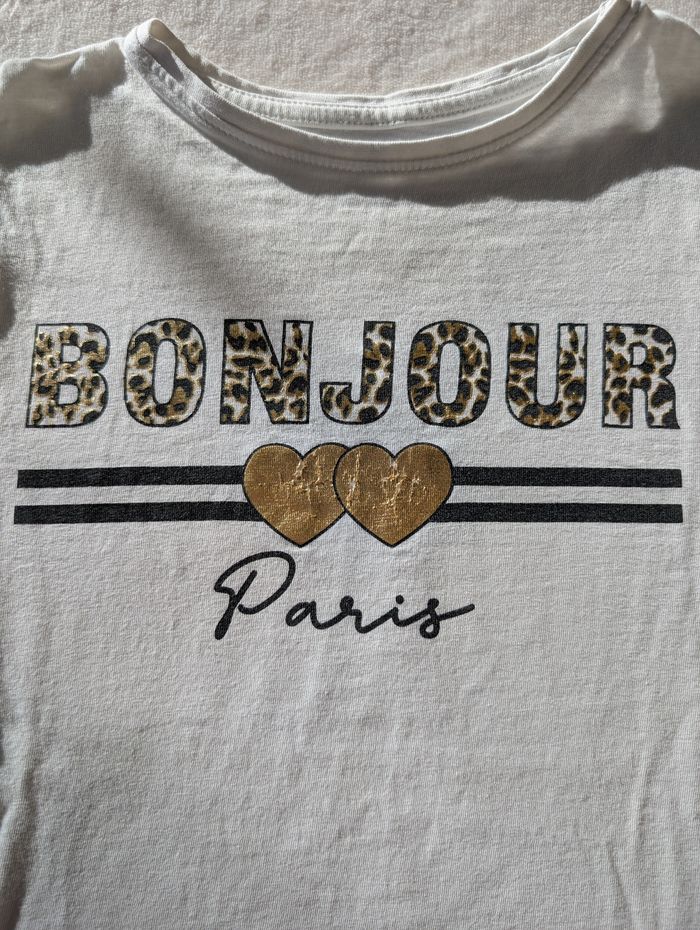 T-shirt Bonjour