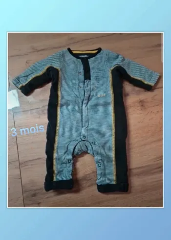 Surpyjama/combinaison chaude 3 mois bébé garçon