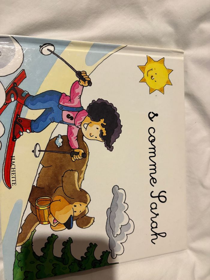 Livre histoire « S comme Sarah »