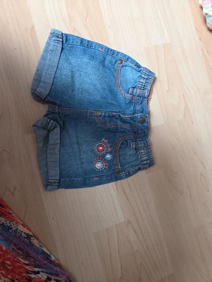 Short jean 6mois grain de blé