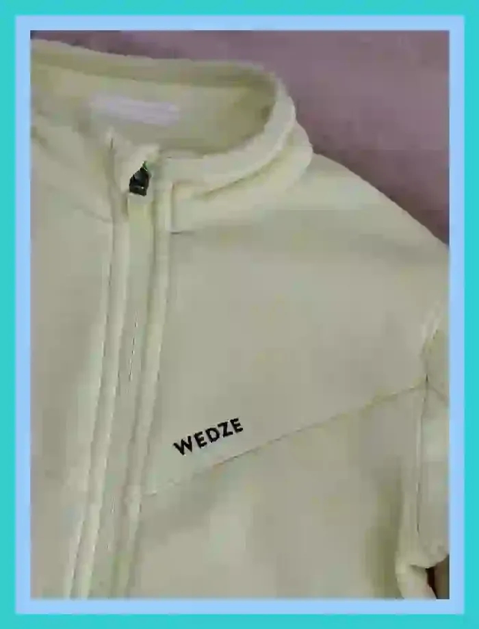 Blouson polaire fille zippé jaune fluo 8 à 10 ans  7520445611 - photo numéro 3