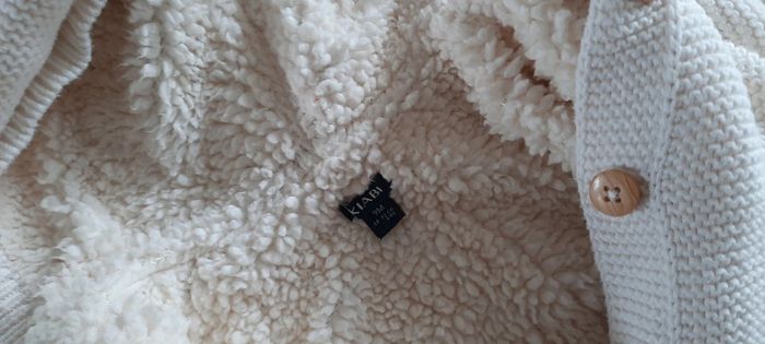 Gilet chaud kiabi beige 12 mois - photo numéro 2