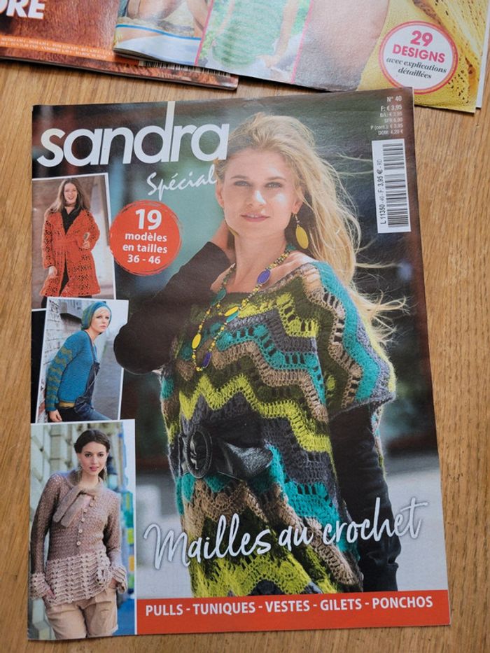 Lot de 9 magazines de tricot femme - photo numéro 7