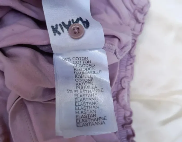 T-shirt manches courtes mauve oiseau 4 ans Vertbaudet - photo numéro 5