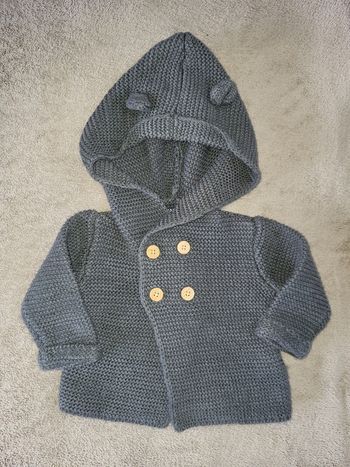 Gilet veste mixte 1 mois