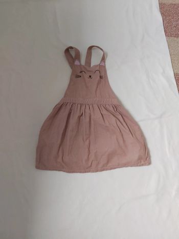 Robe salopette fille