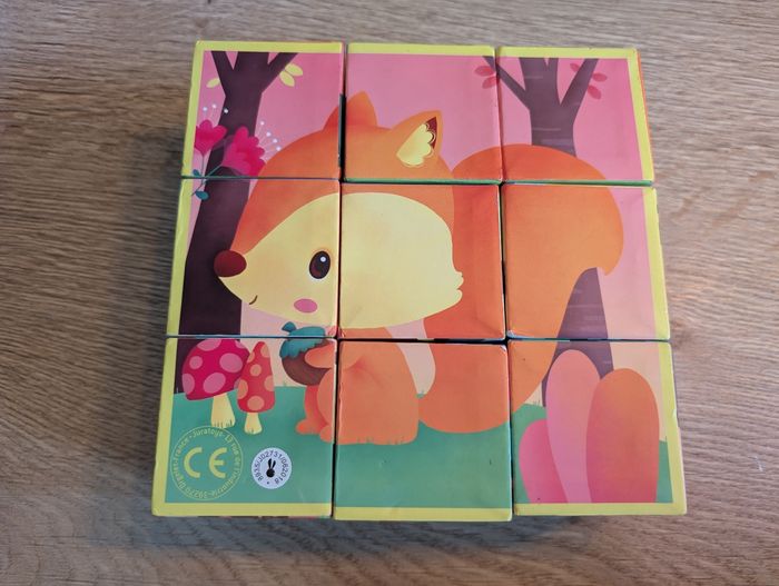 Cubes en bois animaux de la forêt – Janod - photo numéro 4