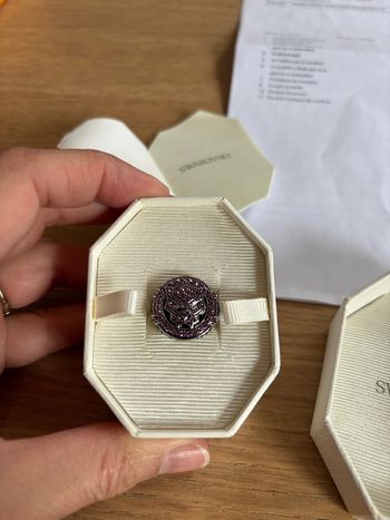 Bague Marvel Black Panther Iris Swarovski taille 52