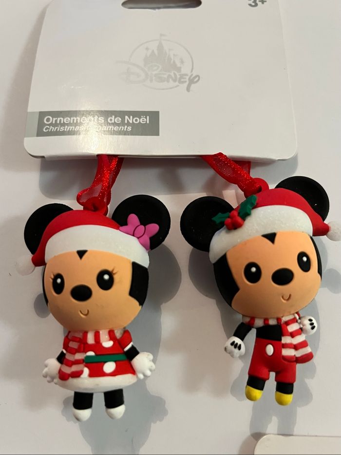 Lot 6 ornements décoration suspensions Disney Noël - photo numéro 4