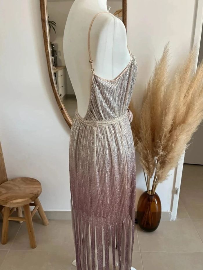 Robe argenté et Lila Sundress - photo numéro 3
