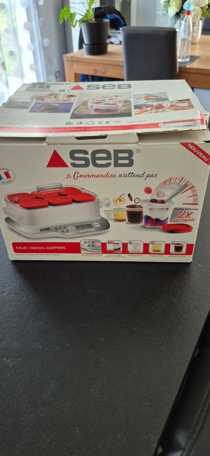 Yaourtière multidelice seb express 6 pots - photo numéro 6
