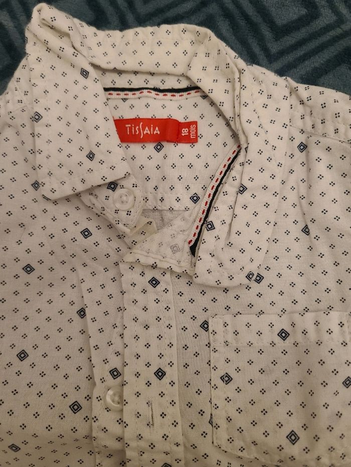 Chemise tissaia neuve 18mois - photo numéro 2