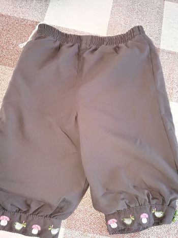 Pantalon doublé taupe 6 mois