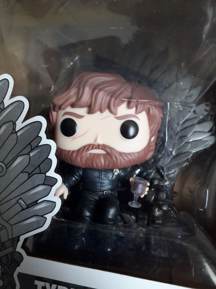 Funko Pop Game Of Thrones Tyrion Lannister sur le Throne # 71 - photo numéro 3
