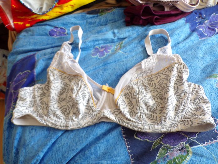 Soutien gorge blanc crème 105C