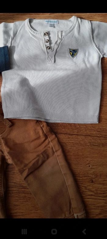 Pull Blanc verbaudet