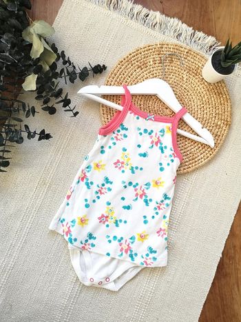 Body robe petit bateau 18 mois fleuri