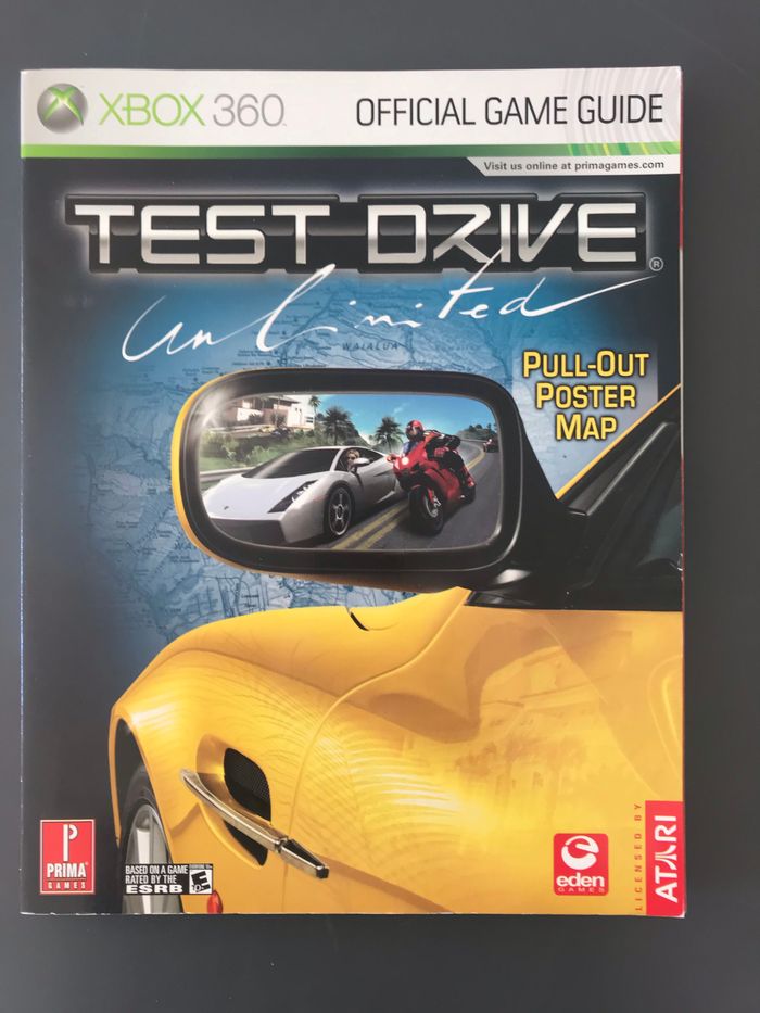 Revue Xbox 360 test drive officiel game guide