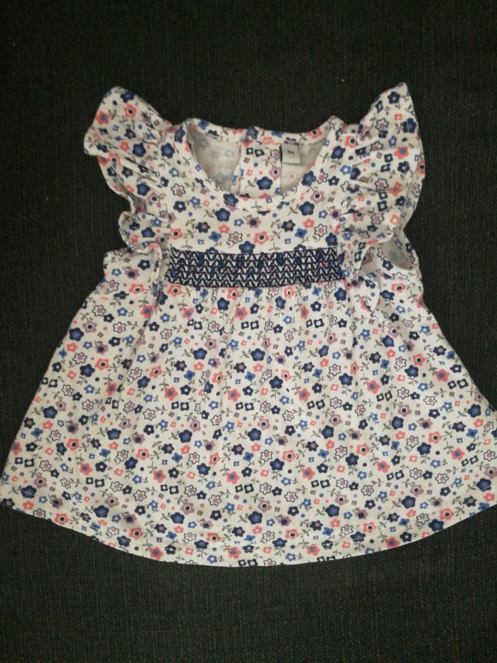 Ensemble robe et pantalon fleuris 3m - photo numéro 2