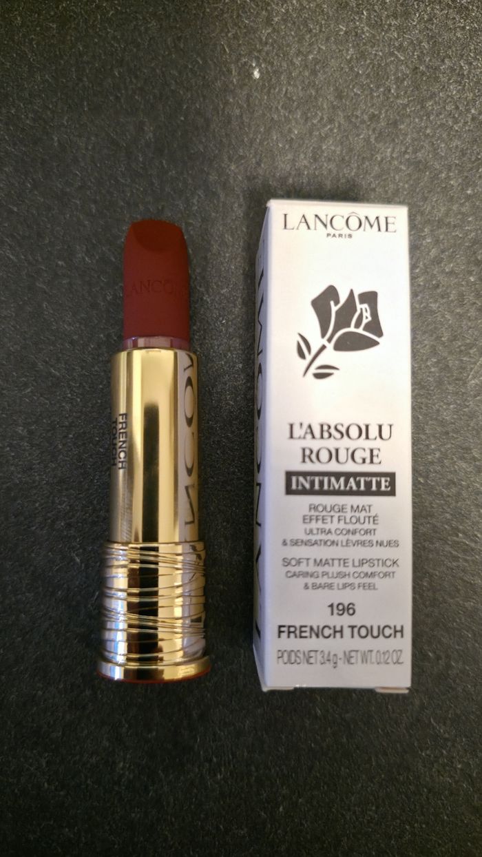 Lancome Intimatte Absolu Rouge à lèvres 196 French Touch