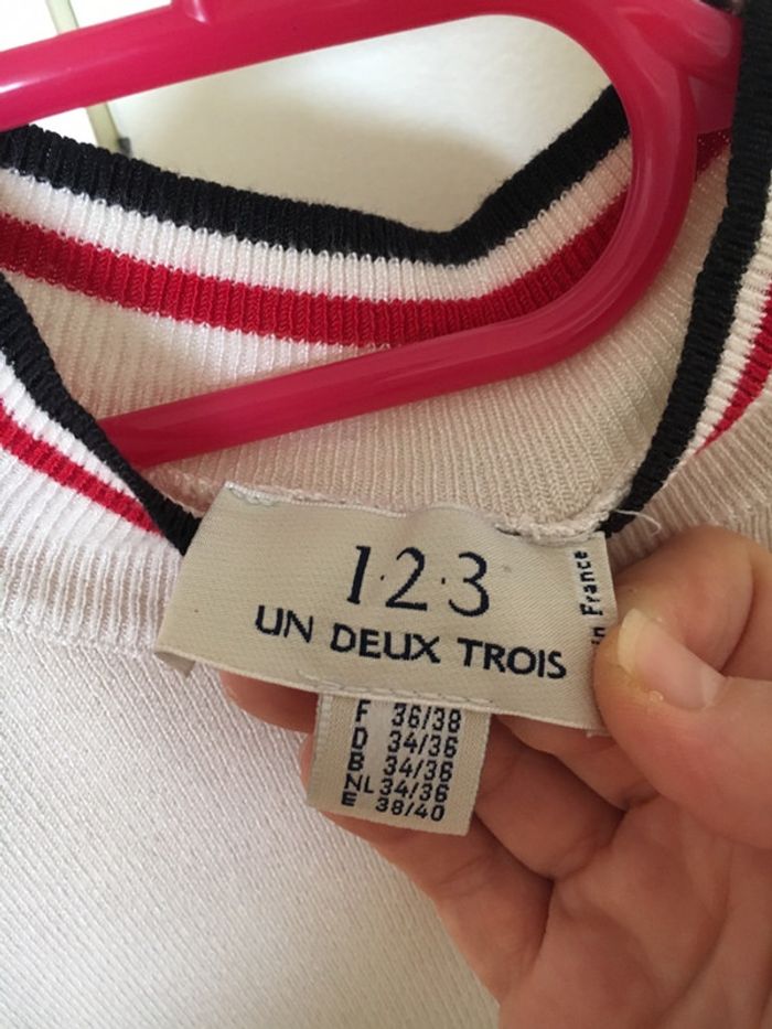 Pull d’été Un Deux Trois - photo numéro 3