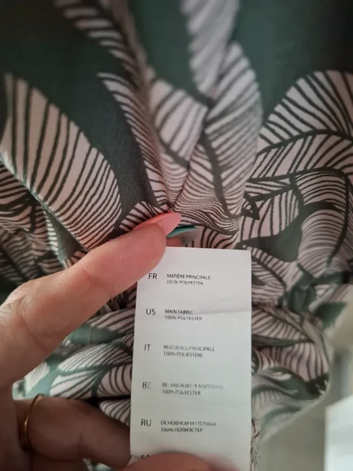 Combishort Jennyfer à motifs feuillages🌿 - photo numéro 6