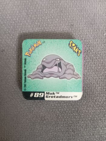 Magnet Pokémon Staks N°89 Grotadmorv