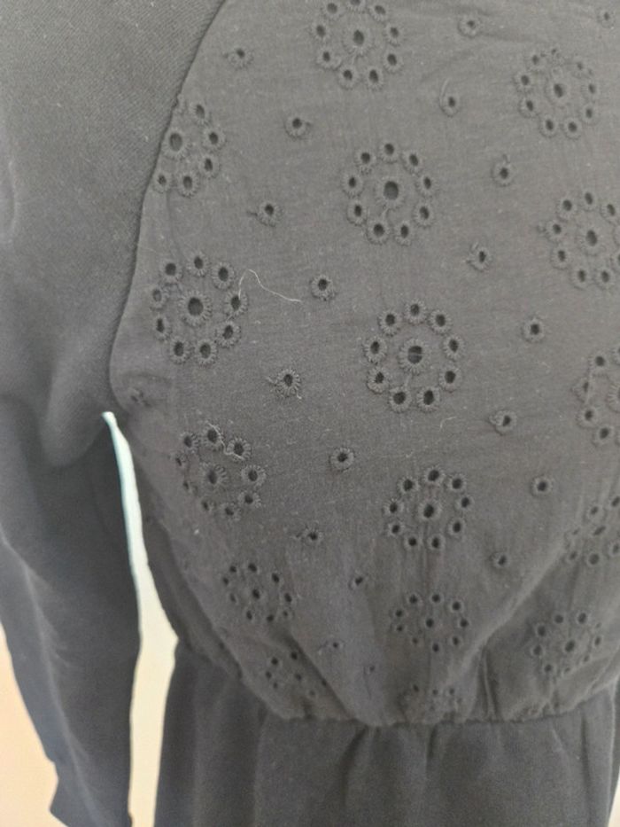 Robe noir travaillé monoprix noir neuve - photo numéro 2