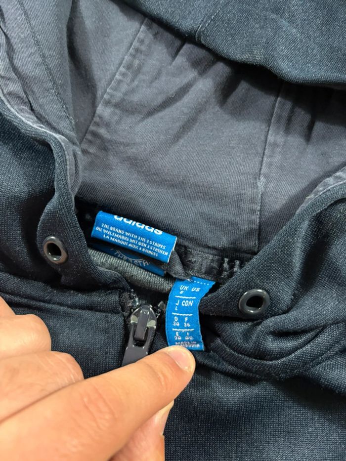 Pull à capuche Adidas Vintage  Taille S - photo numéro 7