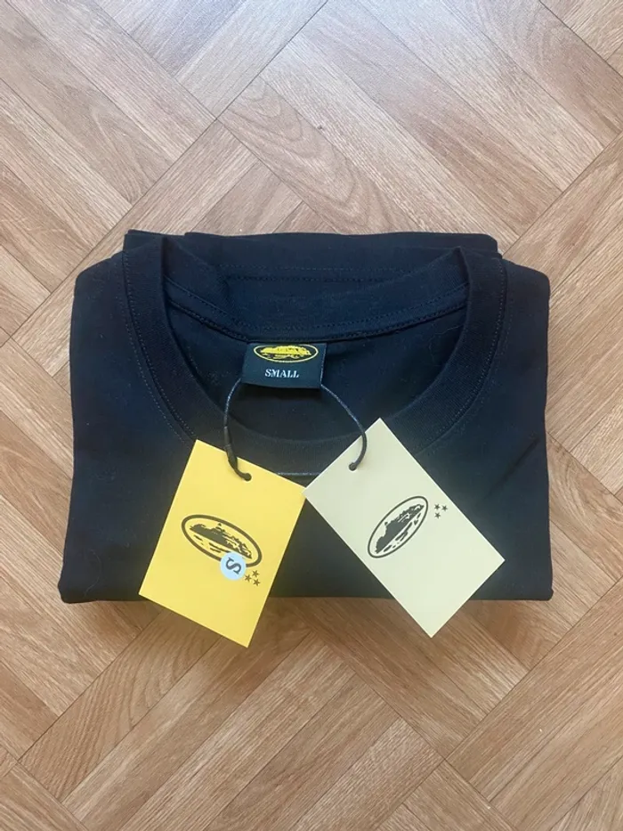T-shirt noir taille S - Corteiz OG Island Tee Black and White (NEUF) - photo numéro 6