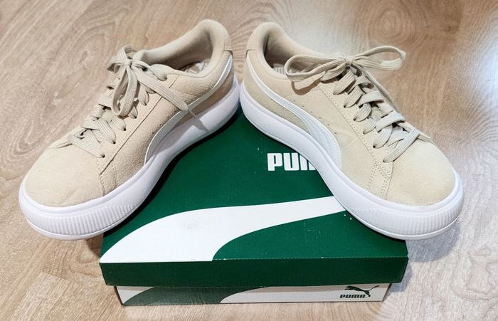 Baskets puma Suede mayu beige 37,5 neuves - photo numéro 2