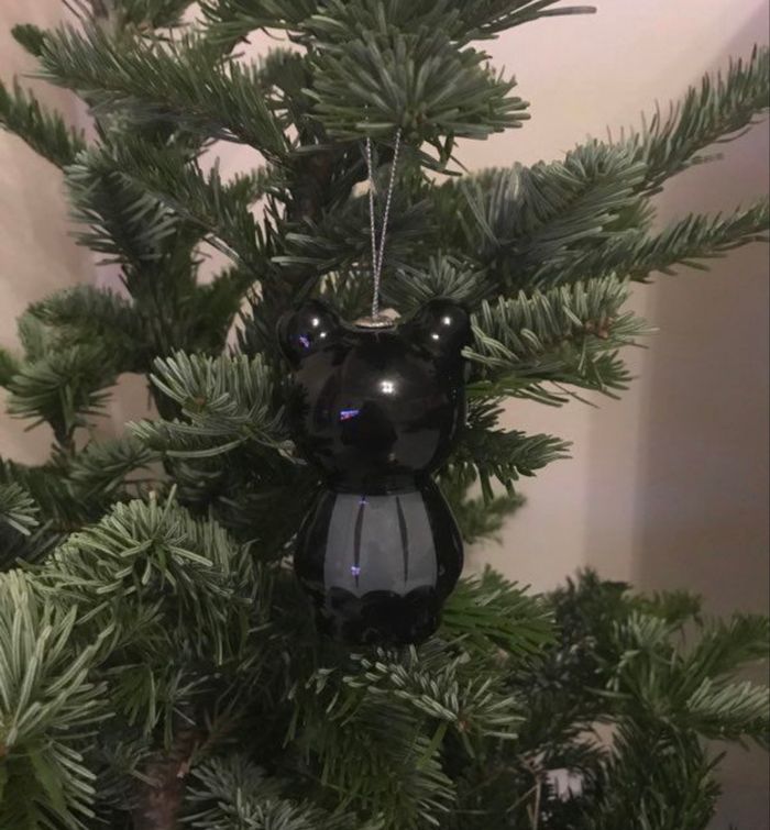 Ourson super héros boule de Noël 🎅 - photo numéro 2