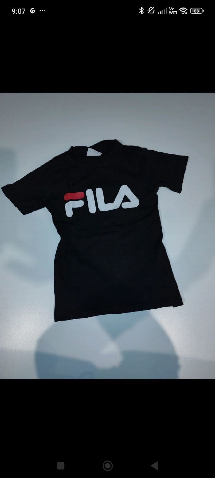 Tee shirt fila garçon 5 6 ans