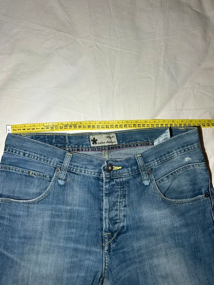 Jean vintage celio coupé droite - photo numéro 7