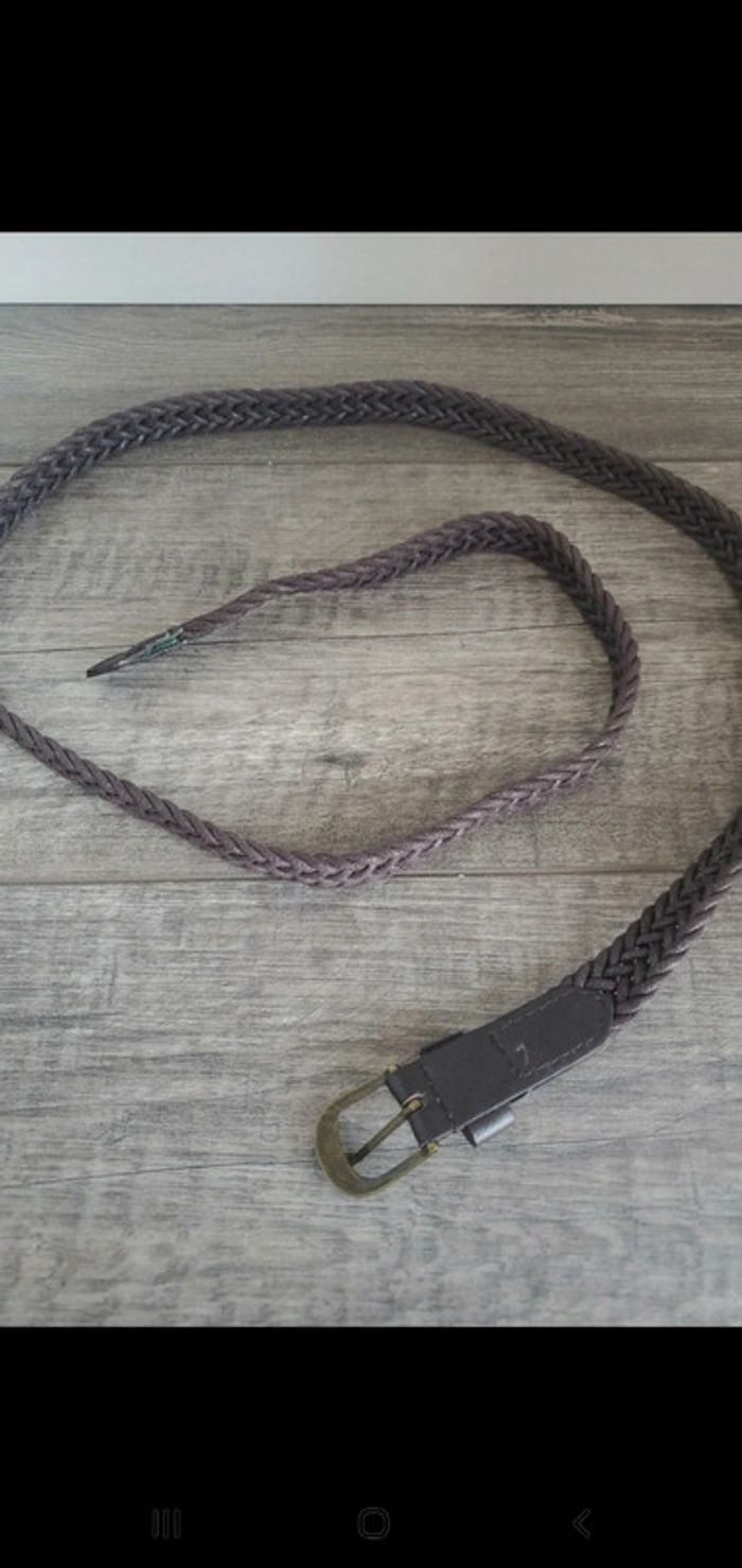 Ceinture marron - 110 cm - photo numéro 3